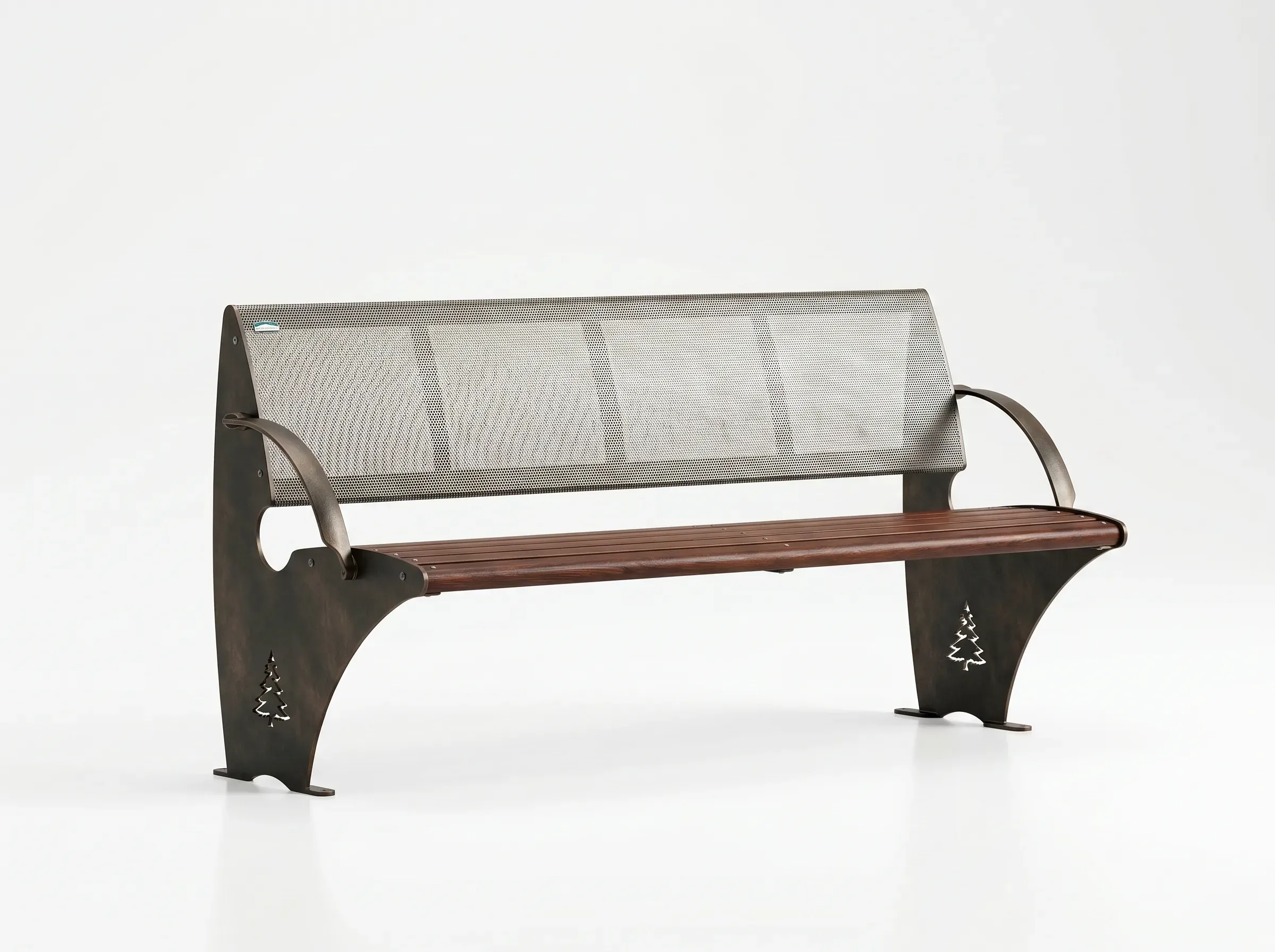 ULB-22 - Heavy-Duty Outdoor Architectural Bench