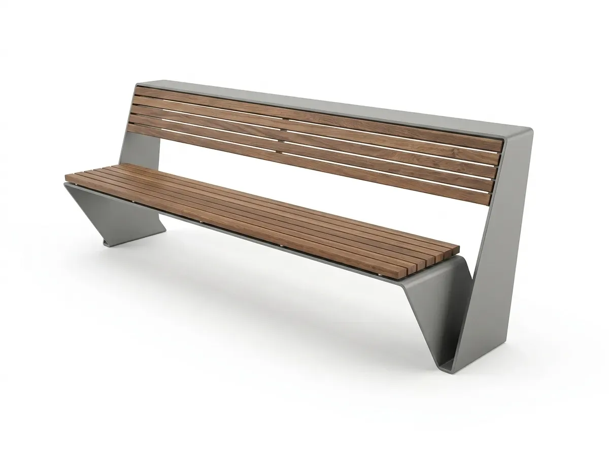 ULB-28 - Heavy-Duty Outdoor Architectural Bench