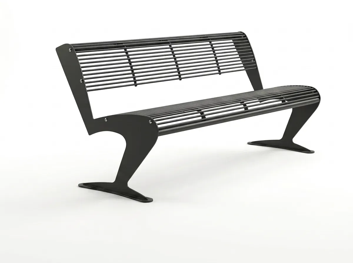 ULB-49 - Heavy-Duty Outdoor Architectural Bench