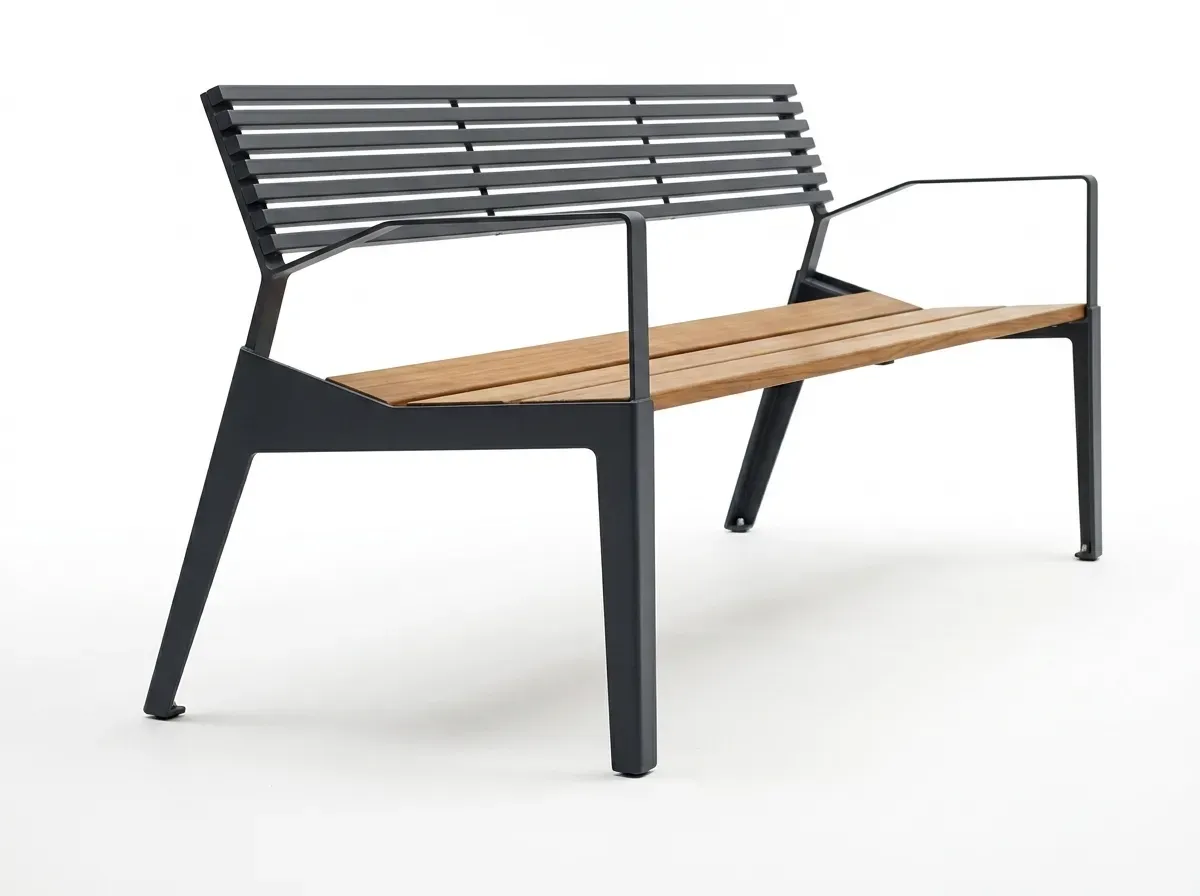 ULB-51 - Heavy-Duty Outdoor Architectural Bench