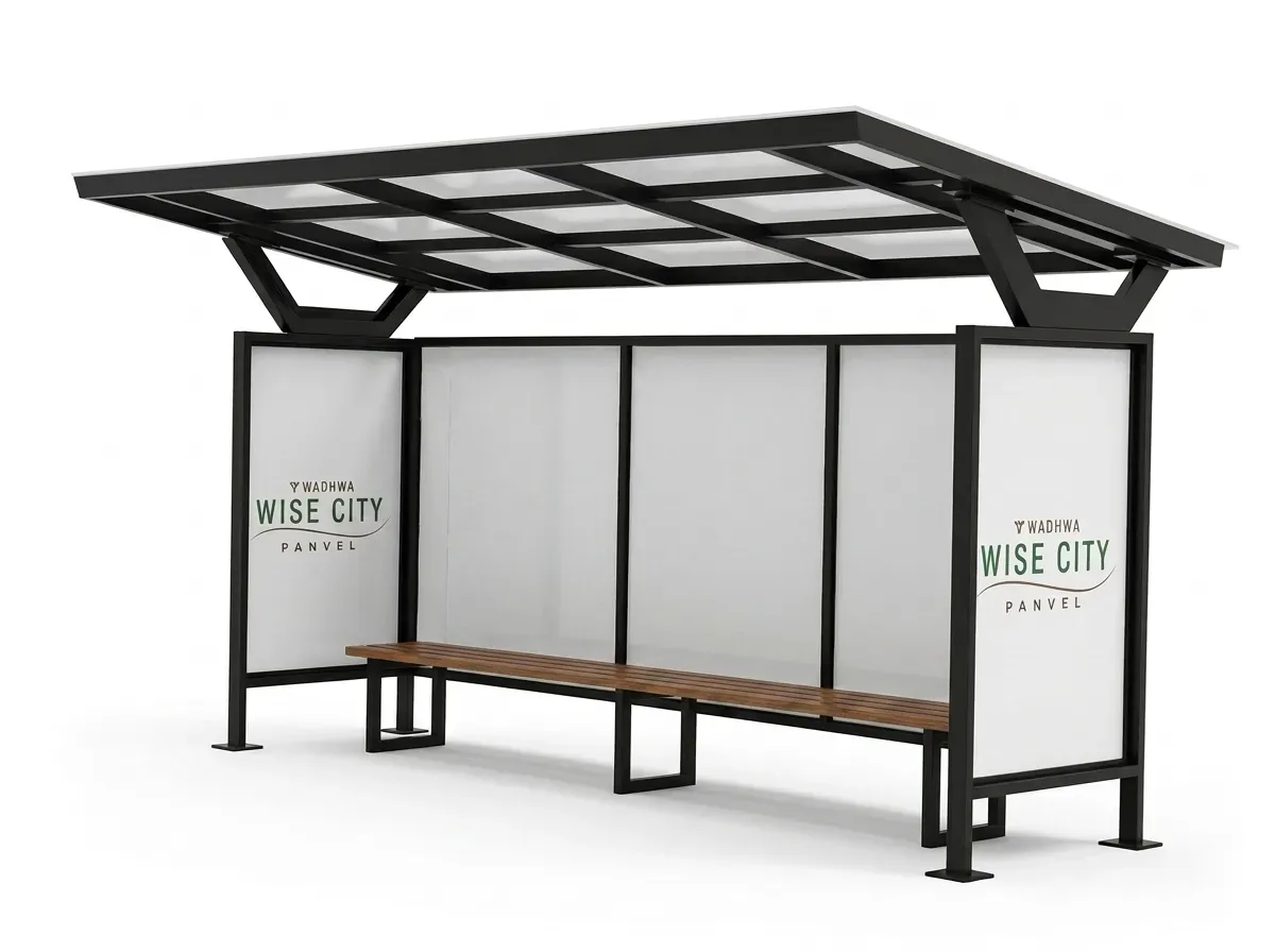 ULBS-01 - Architectural Bus Shelter Canopy