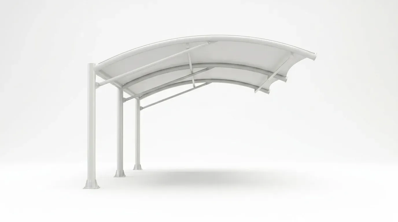 ULCS-02 - Tensile Fabric Car Shelter Canopy