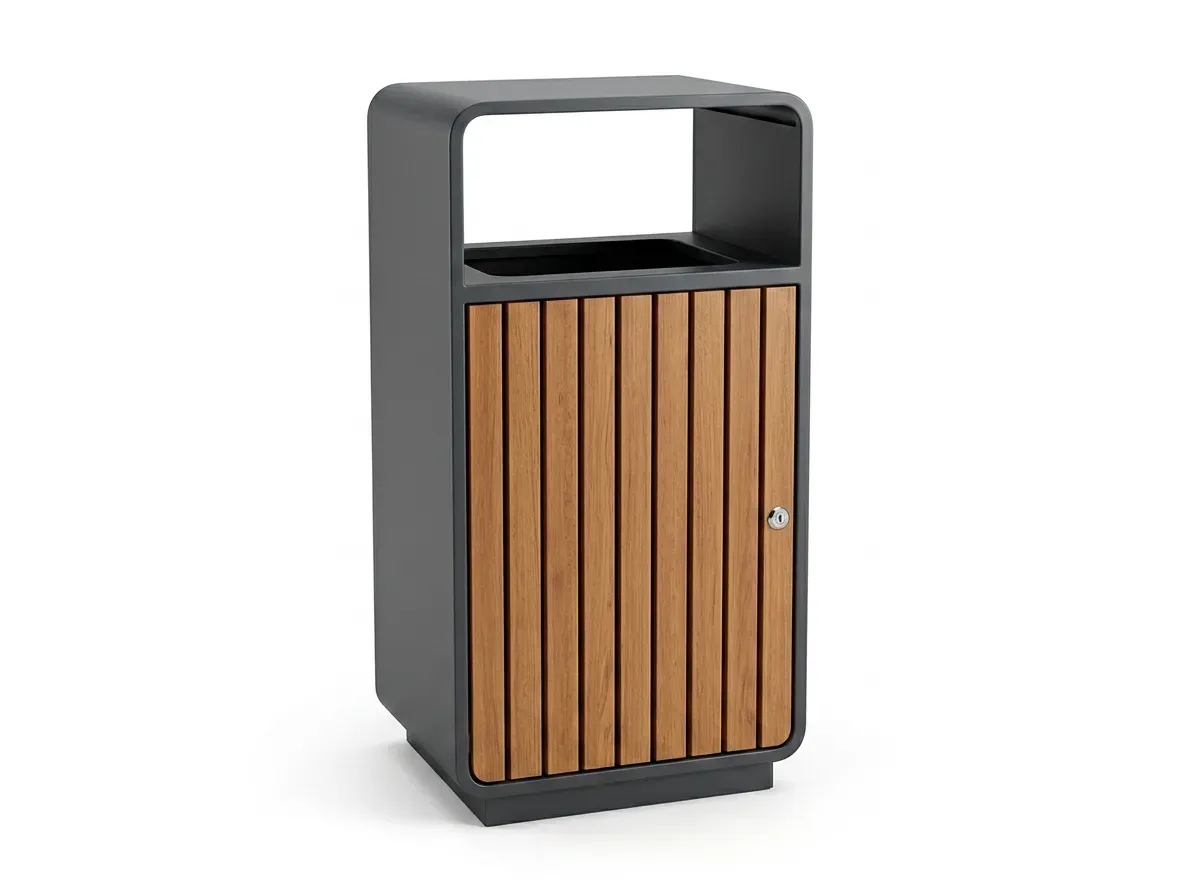 ULDB-09 - Outdoor Litter & Recycling Bin