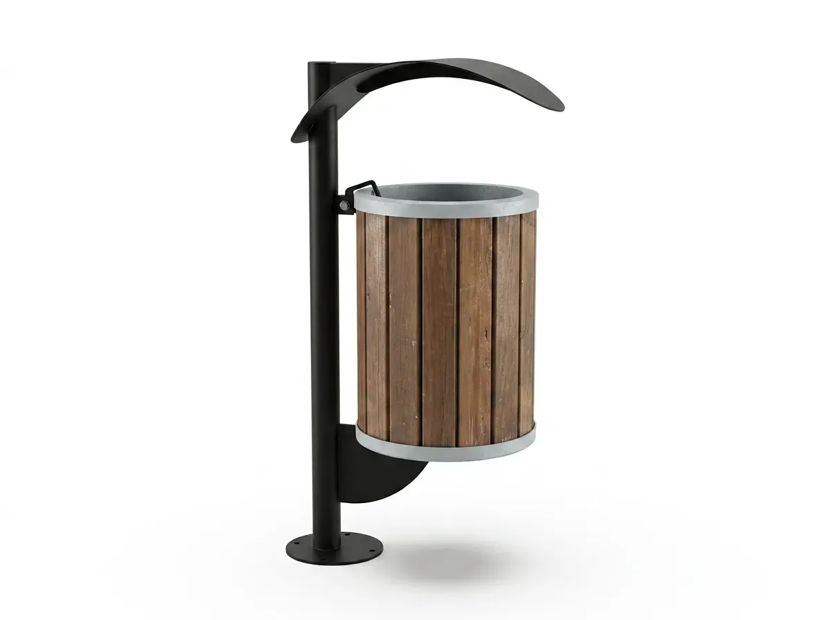 ULDB-13 - Outdoor Litter & Recycling Bin