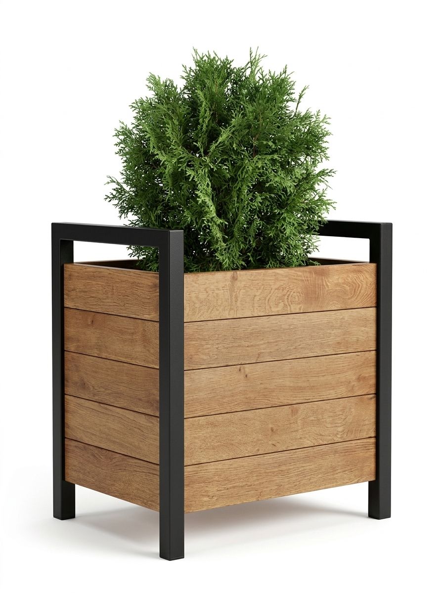 ULP-09 - Artisan Concrete Landscape Planter
