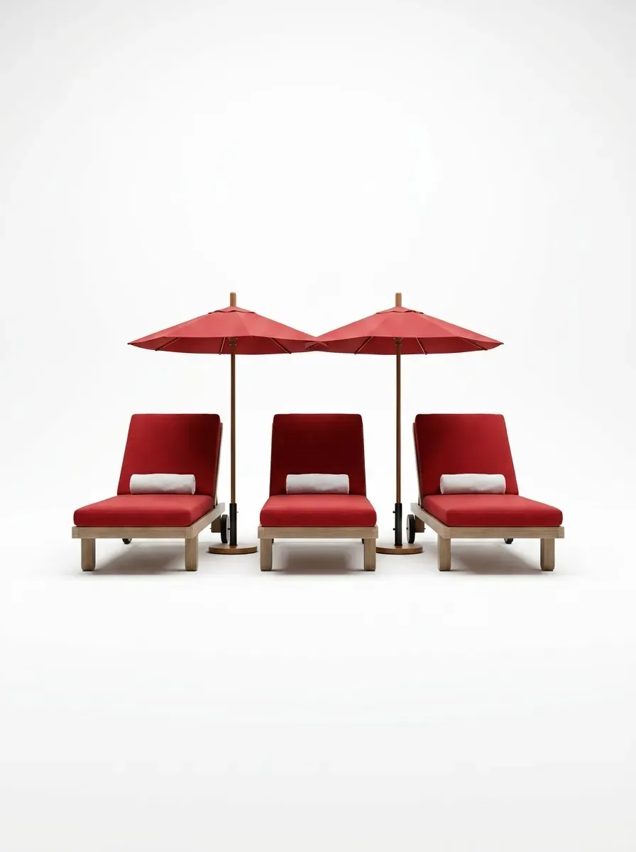 ULPL-07 - Premium Poolside Rattan Sun Lounger
