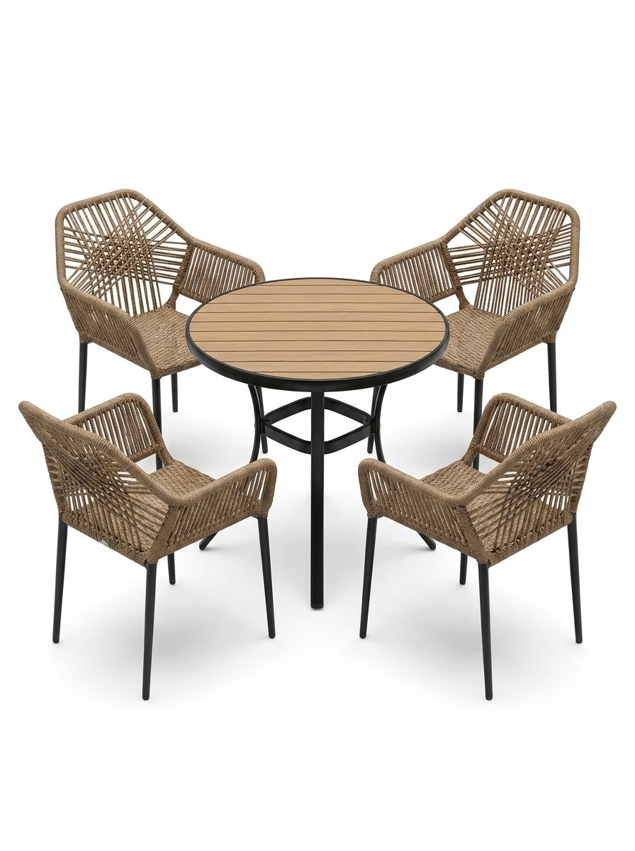 ULWDS-07 - Synthetic Rattan Wicker Dining Set