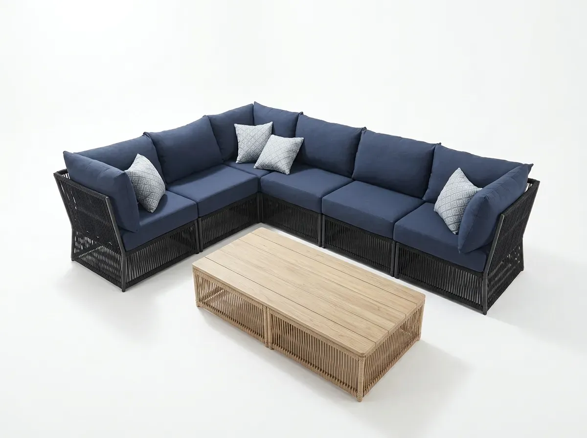 ULWDS-13 - Synthetic Rattan Wicker Dining Set