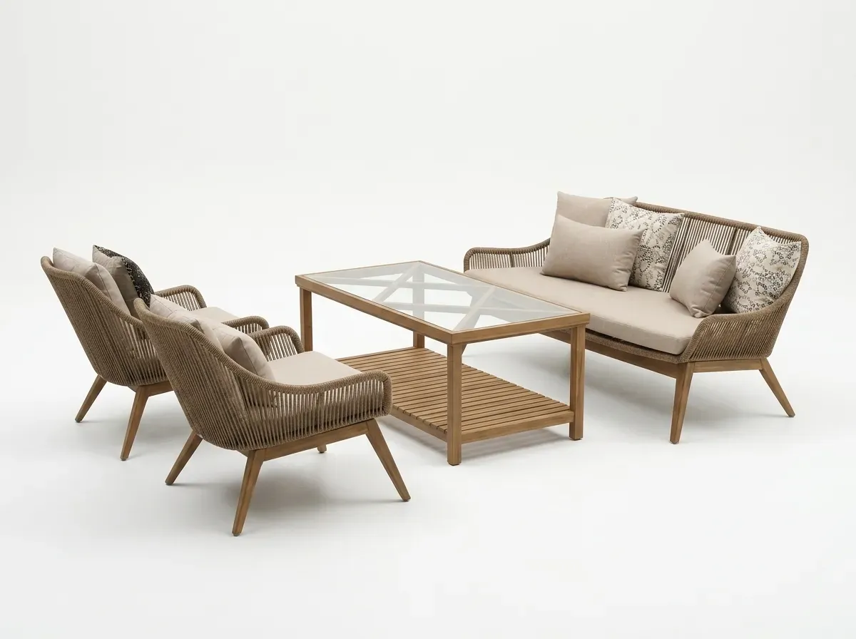 ULWDS-40 - Synthetic Rattan Wicker Dining Set