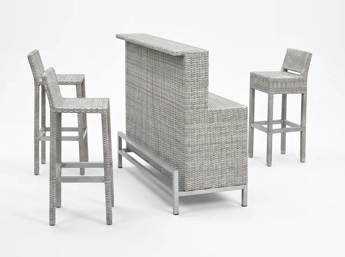 ULWDS-45 - Synthetic Rattan Wicker Dining Set