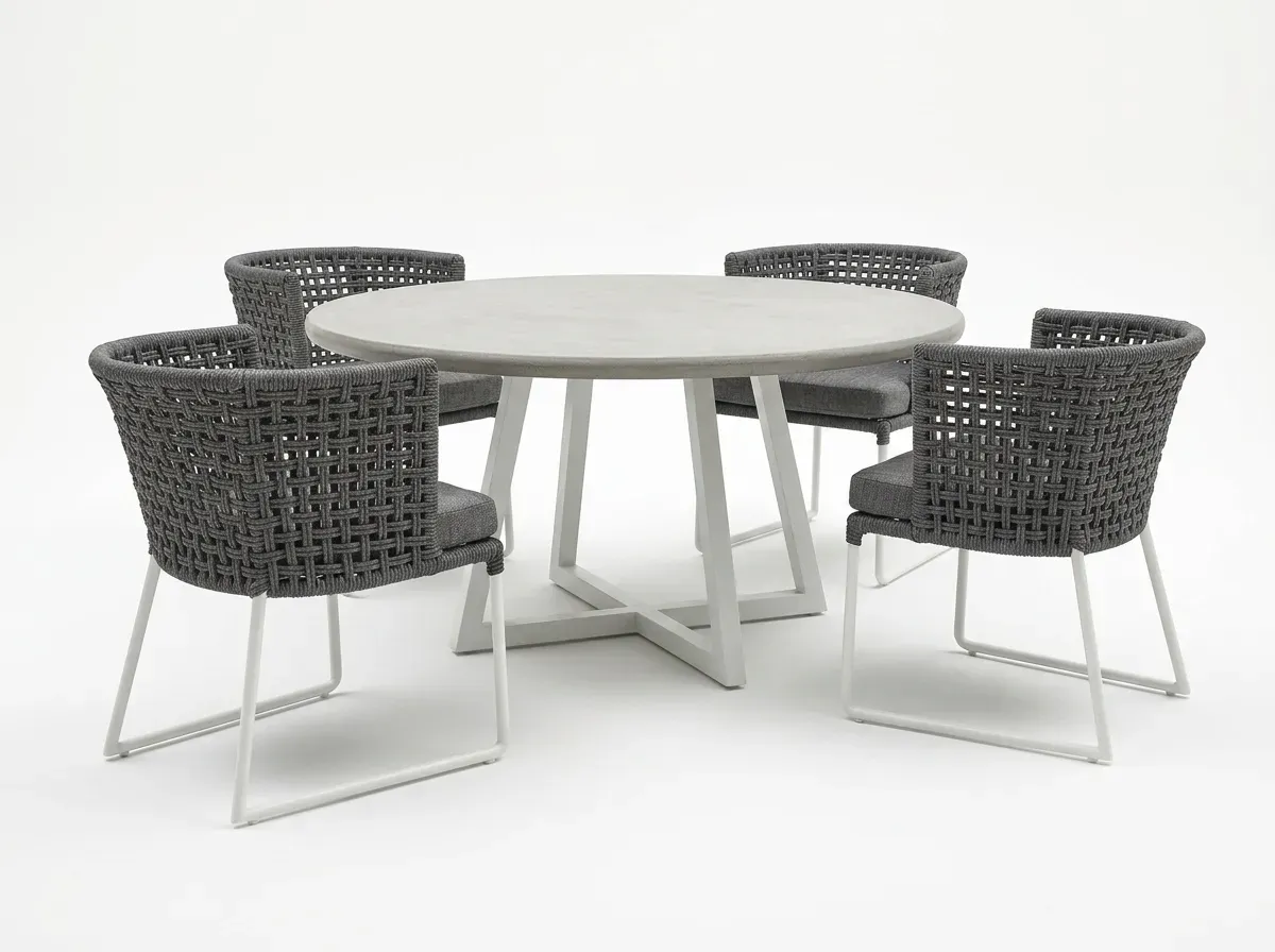 ULWDS-53 - Synthetic Rattan Wicker Dining Set