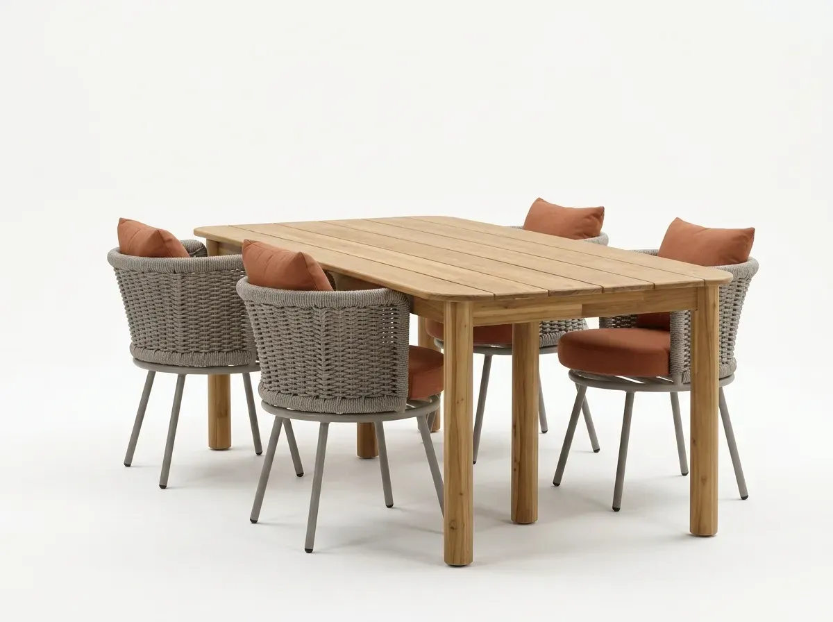 ULWDS-57 - Synthetic Rattan Wicker Dining Set